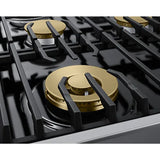 Dacor 36-Inch Transitional Gas Rangetop, Silver Stainless - DTT36T960GS