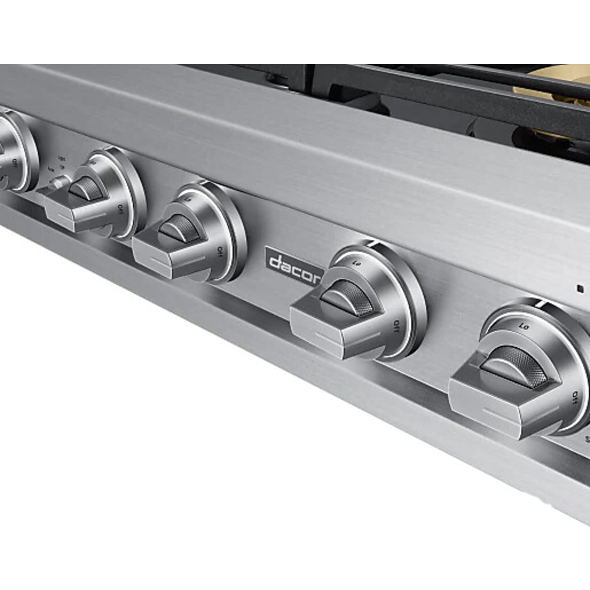 Dacor 36-Inch Transitional Gas Rangetop, Silver Stainless - DTT36T960GS