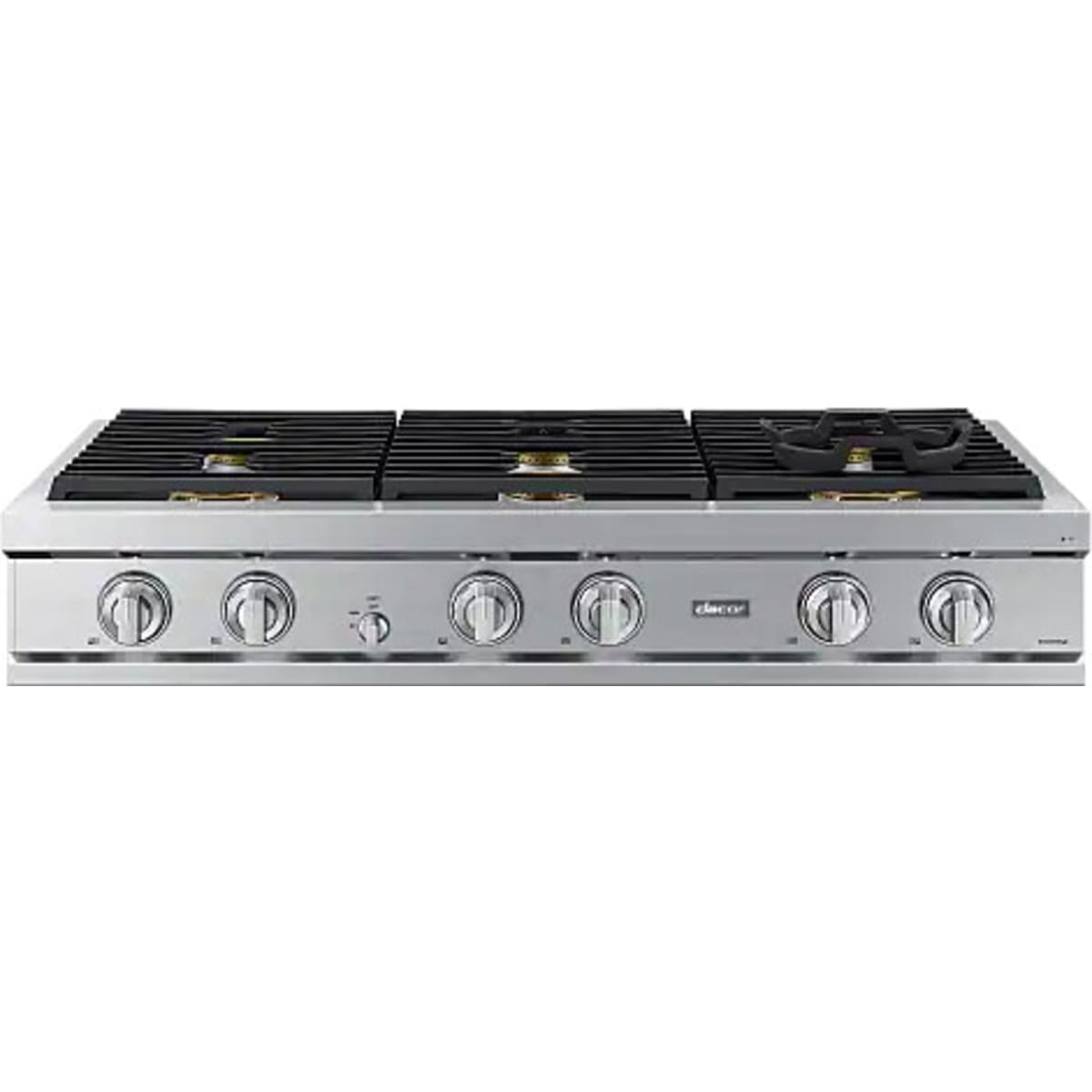 Dacor 48-Inch Transitional Gas Rangetop, Silver Stainless - DTT48T960GS