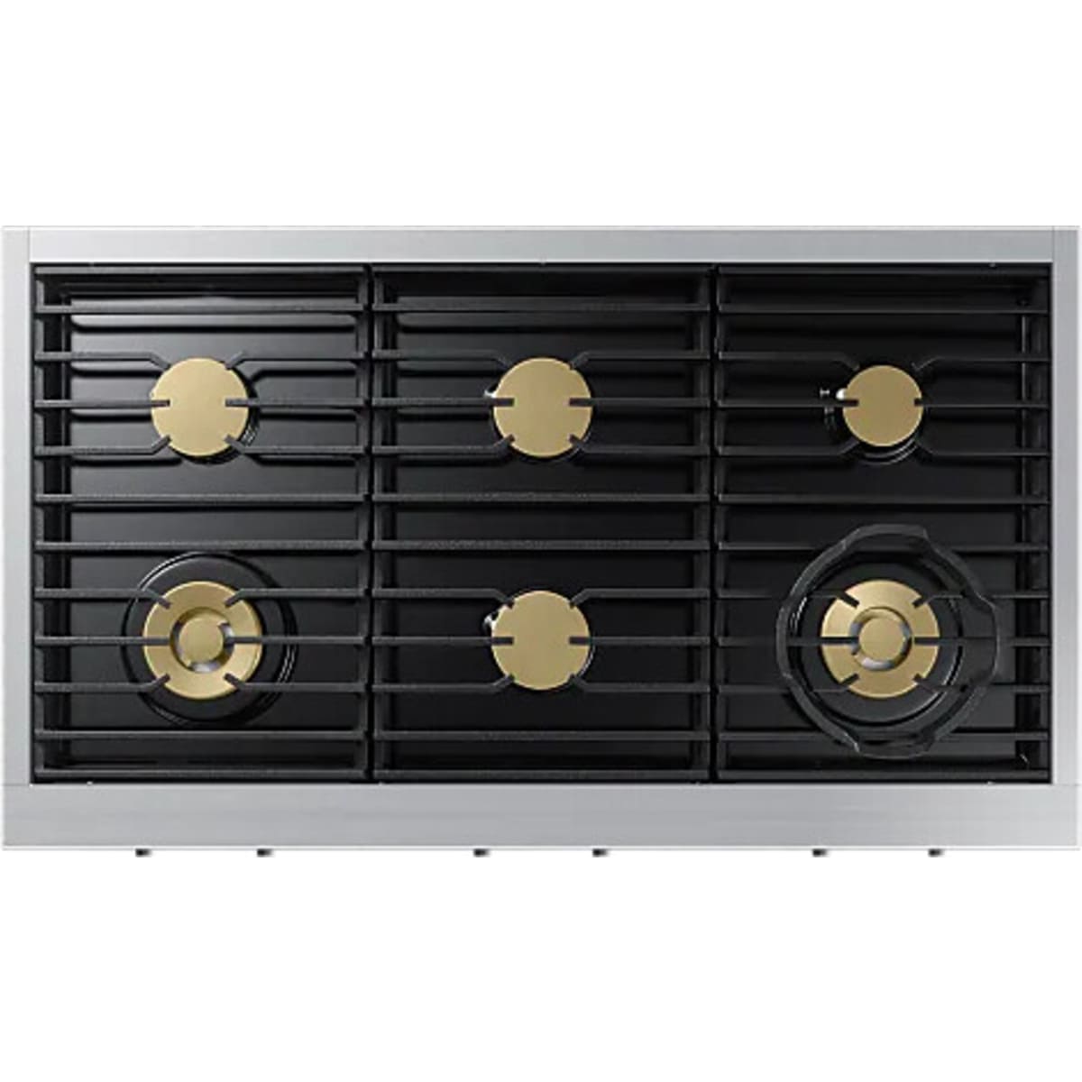 Dacor 48-Inch Transitional Gas Rangetop, Silver Stainless - DTT48T960GS