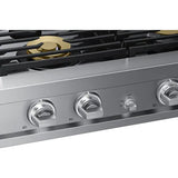 Dacor 48-Inch Transitional Gas Rangetop, Silver Stainless - DTT48T960GS