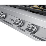 Dacor 48-Inch Transitional Gas Rangetop, Silver Stainless - DTT48T960GS