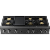 Dacor 48-Inch Transitional Gas Rangetop with Built-In Griddle, Graphite Stainless - DTT48T963GM