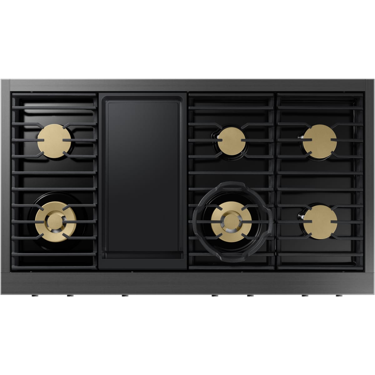 Dacor 48-Inch Transitional Gas Rangetop with Built-In Griddle, Graphite Stainless - DTT48T963GM
