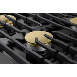 Dacor 48-Inch Transitional Gas Rangetop with Built-In Griddle, Graphite Stainless - DTT48T963GM