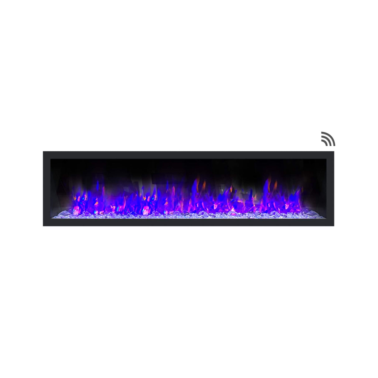 Dynasty Cascade 74" Smart Linear Electric Fireplace [DY-BTX74]