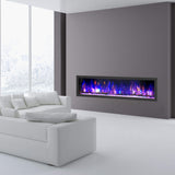 Dynasty Cascade 74" Smart Linear Electric Fireplace [DY-BTX74]