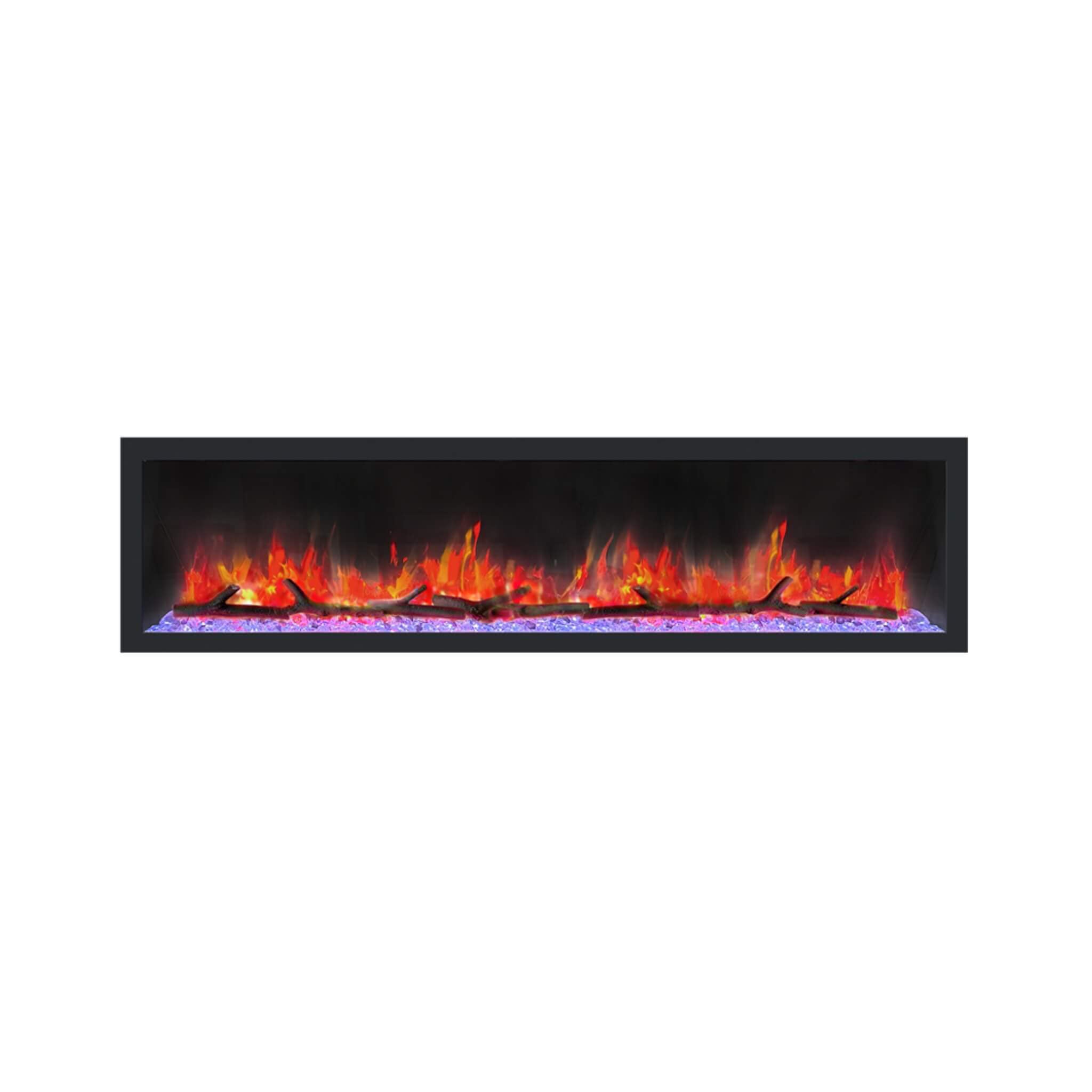 Dynasty Cascade 74" Smart Linear Electric Fireplace [DY-BTX74]
