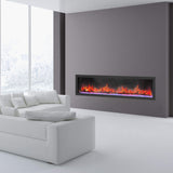 Dynasty Cascade 74" Smart Linear Electric Fireplace [DY-BTX74]