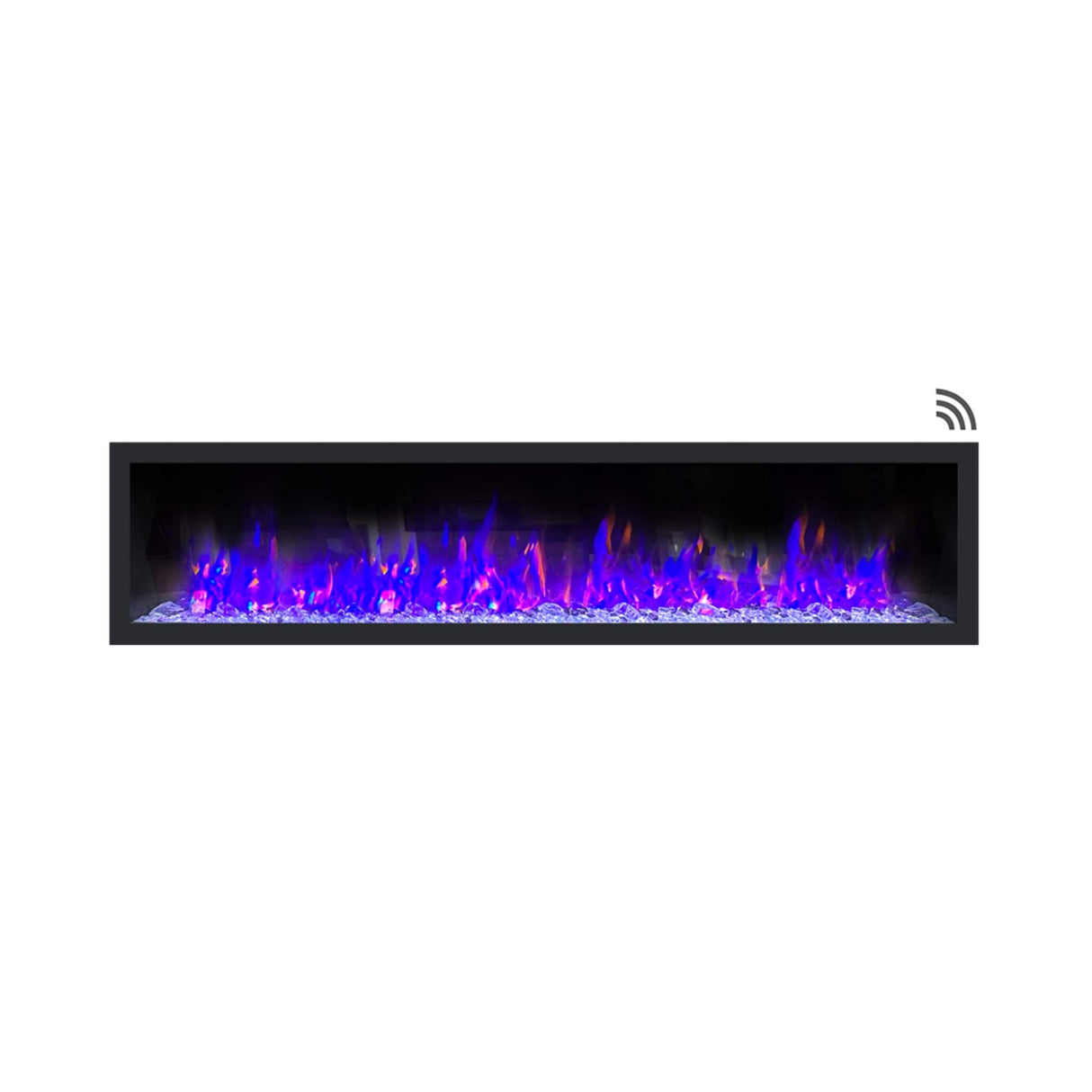 Dynasty Cascade 82" Recessed Linear Electric Fireplace [DY-BTX82]