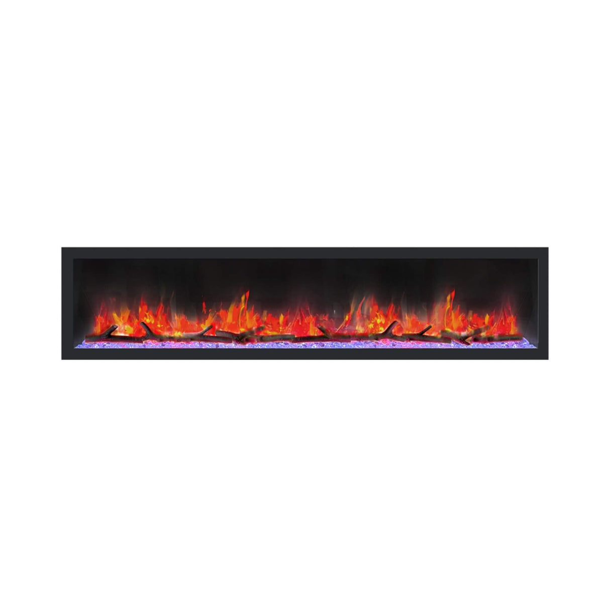 Dynasty Cascade 82" Recessed Linear Electric Fireplace [DY-BTX82]