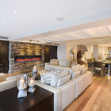 Dynasty Cascade 82" Recessed Linear Electric Fireplace [DY-BTX82]