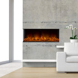 Dynasty Melody 40" Multi-Sided Smart Electric Fireplace With Remote Control [DY-BTS40]