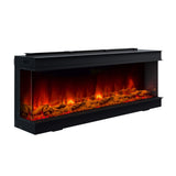 Dynasty Melody 64" Built-In 3 Sided Smart Electric Fireplace [DY-BTS60]