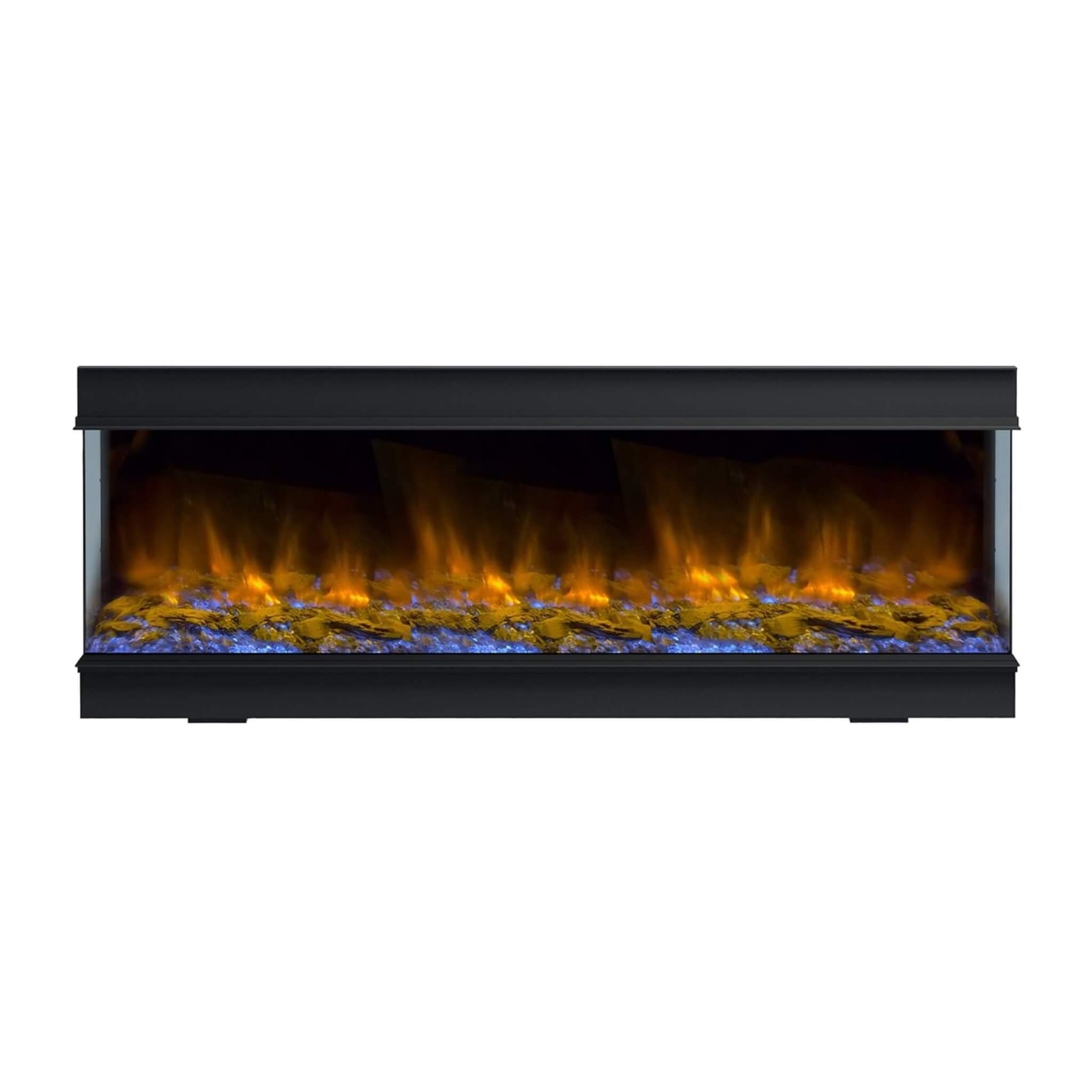 Dynasty Melody 64" Built-In 3 Sided Smart Electric Fireplace [DY-BTS60]