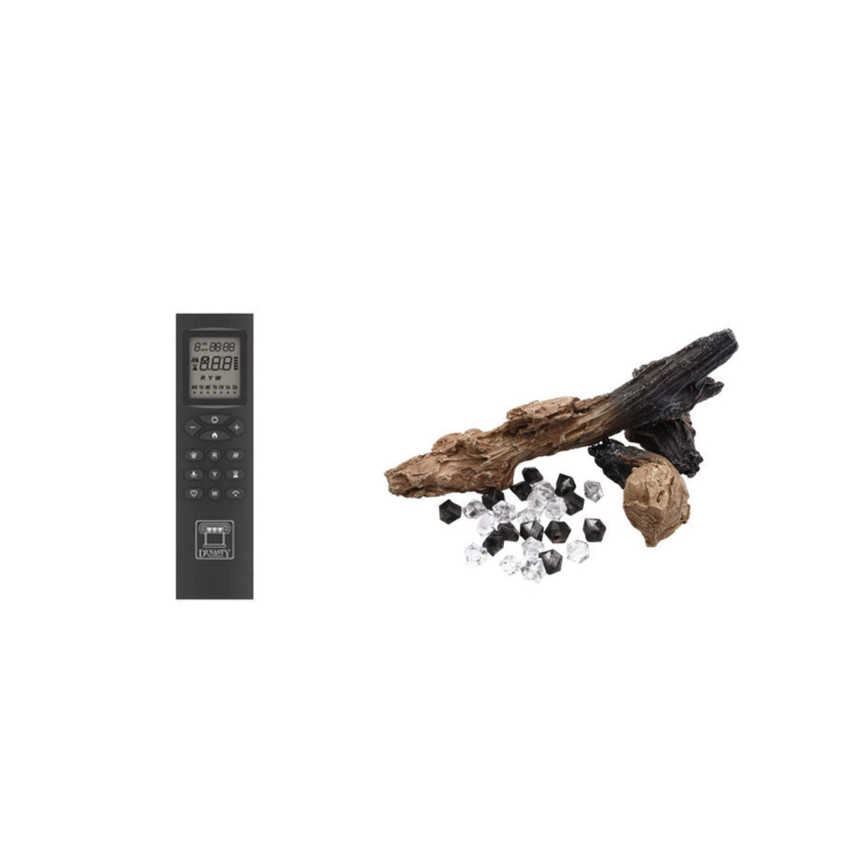 Dynasty Tempo 52" Smart Virtual Linear Electric Fireplace With Dynasty App [DY-FVX52]