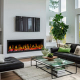 Dynasty Tempo 76" Virtual Linear Electric Fireplace [DY-FVX76]