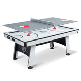 Eastpoint 2-In-1 Air Hockey Table Tennis Multi-Game Table, 80" (93847625)