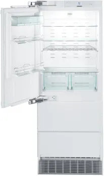Liebherr HC1581 30 inch Integrated Bottom Freezer Refrigerator with 14.1 cu. ft. Capacity, NoFrost, DuoCooling, Ice Maker, in Panel Ready