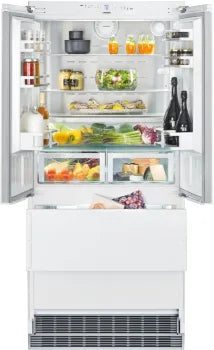 Liebherr HC2092 36 inch Integrated French Door Refrigerator with 19.5 cu. ft. Capacity, Duo Cooling, Ice Maker, Soft System, in Panel Ready
