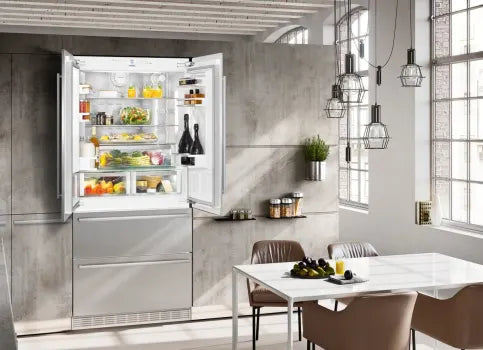 Liebherr HC2092 36 inch Integrated French Door Refrigerator with 19.5 cu. ft. Capacity, Duo Cooling, Ice Maker, Soft System, in Panel Ready