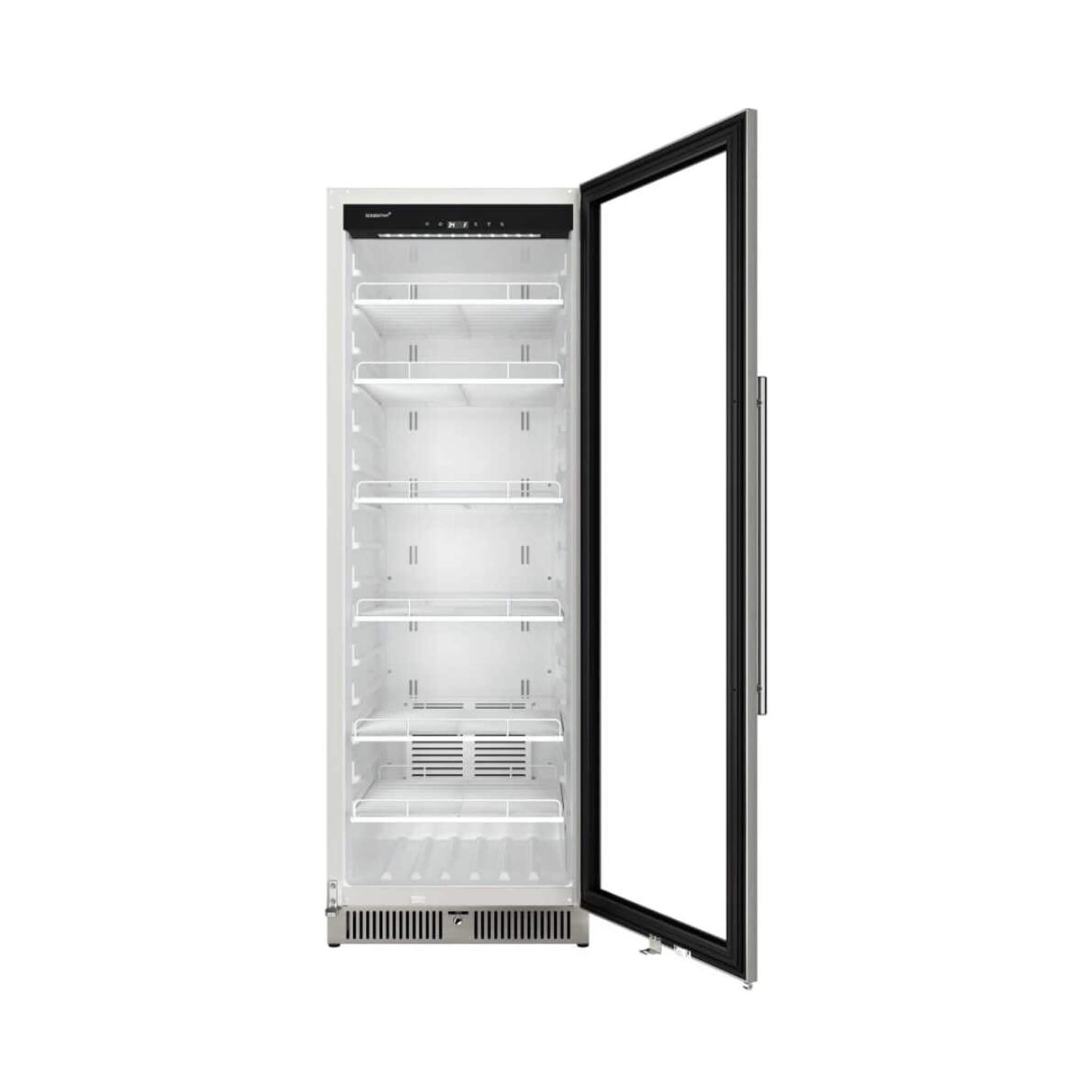 Edgestar 13.7 Cubic Feet Commercial Beverage Merchandiser With Temperature Alarm And Reversible Door, 24" (SAK62395)