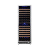 Edgestar 141 Bottle Capacity Freestanding Dual Zone Wine Cooler With Interior Lighting, 24" (SAK49245)