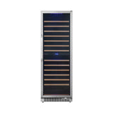 Edgestar 141 Bottle Capacity Freestanding Dual Zone Wine Cooler With Interior Lighting, 24" (SAK49245)