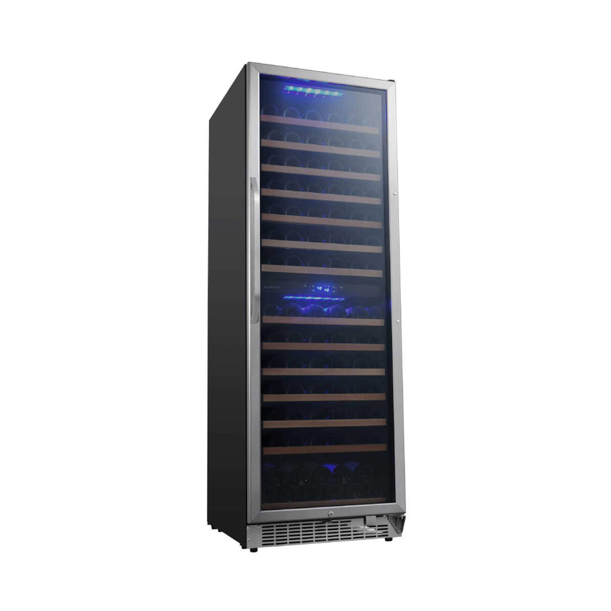 Edgestar 141 Bottle Capacity Freestanding Dual Zone Wine Cooler With Interior Lighting, 24" (SAK49245)