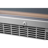 Edgestar 24" Wide 131 Bottle Capacity Built-In Triple Zone Wine Cooler (SAK65891)