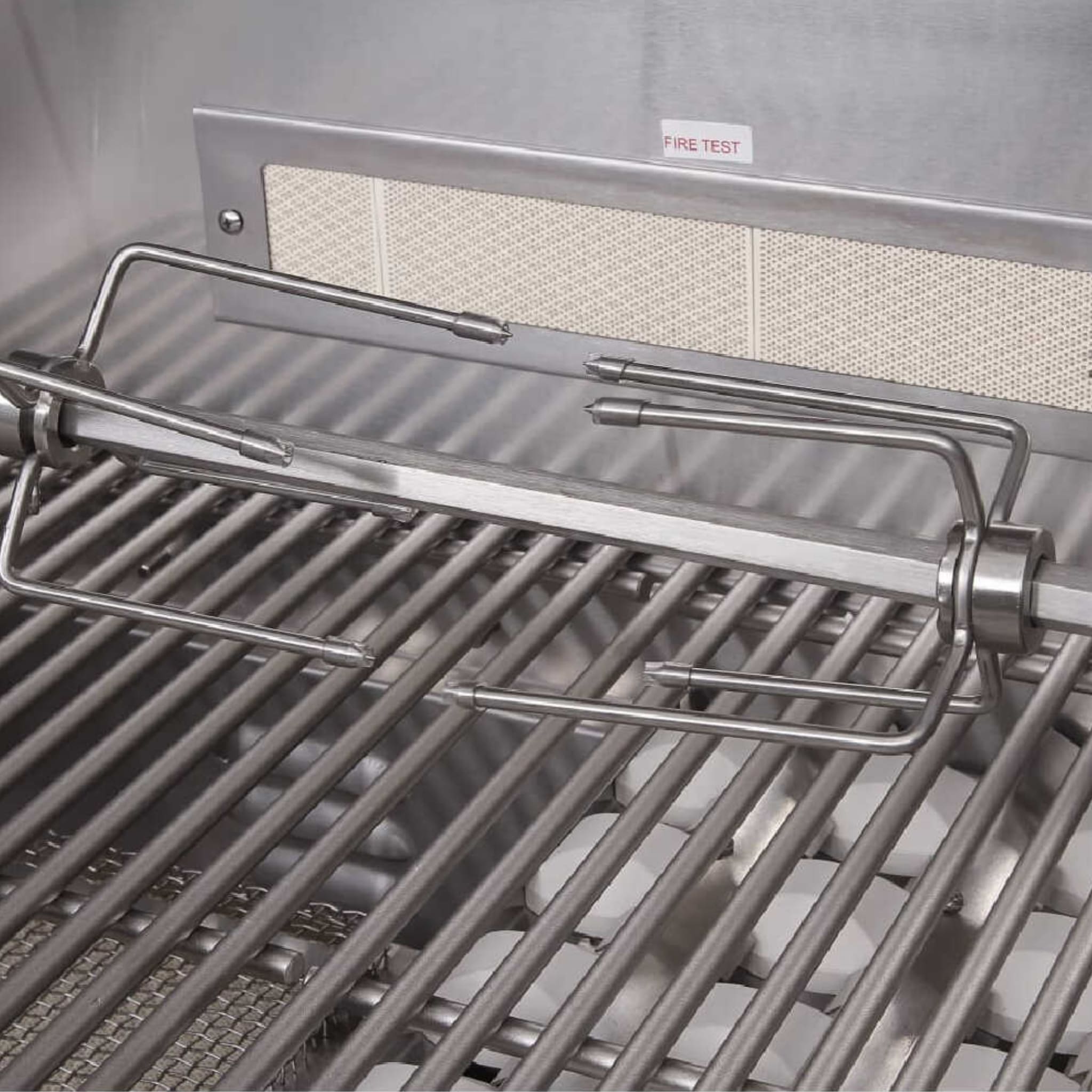 Edgestar 89K BTU 36" Liquid Propane Freestanding LED Lighting Grill Cart With Rotisserie (SAK85914)