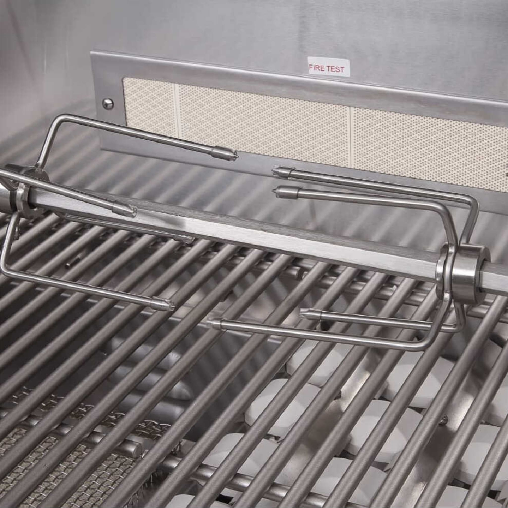 Edgestar 89K BTU 36" Natural Gas Freestanding Grill Cart With Lighting Knobs & Rotisserie (SAK12573)
