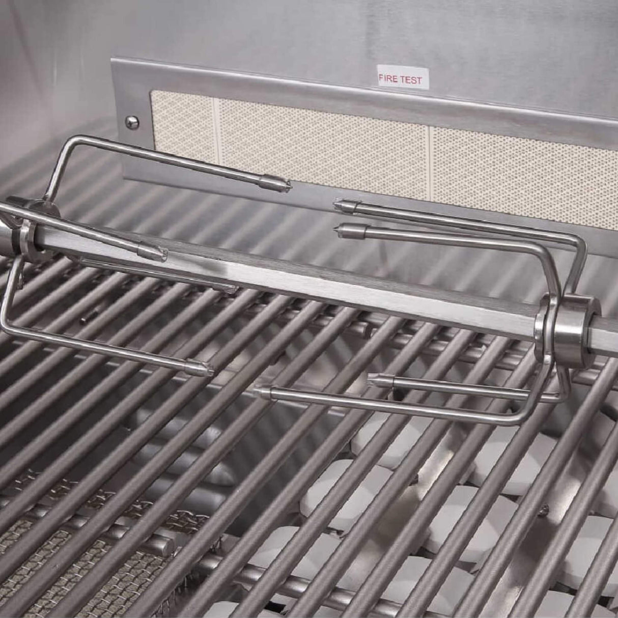 Edgestar 89K BTU 42" Wide Natural Gas Freestanding Grill Cart With Rotisserie And Lighted Knobs (SAK56935)