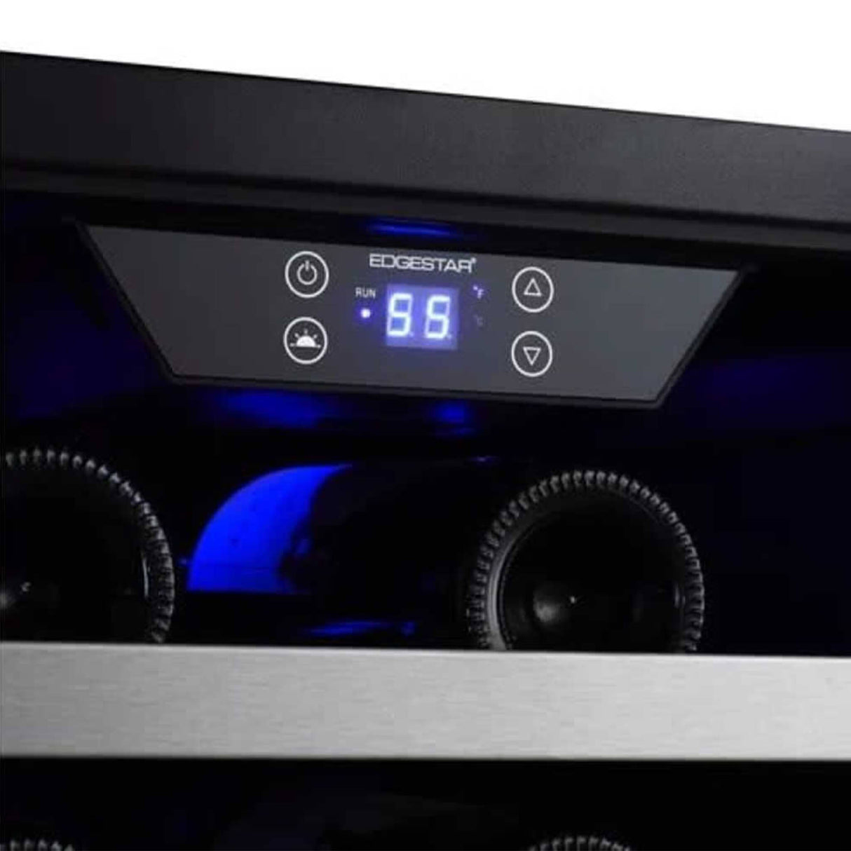 Edgestar 30" Wide 28 Bottle Built In Dual Zone Beverage Center With 86 Can Capacity (SAK35972)