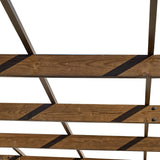 [10x12FT] Premium Outdoor Brown Cedar Wood Pergola For Spacious Patios