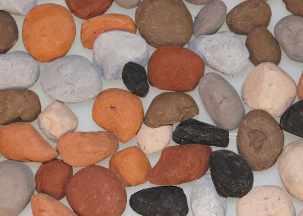 American Hearth Decorative Pebble Assortment, 1/2 Square Foot DRFPA