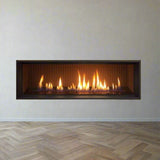 Enviro Linear Nova Direct Vent Natural Gas Fireplace With Burner Tray, Vermiculite, Steel Liner & LP Conversion Kit [C44-2]