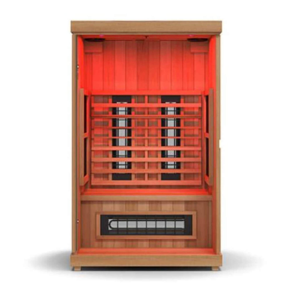 Finnmark FD-2 Full-Spectrum 2-Person Home Infrared Sauna With Built-In LCD Touchscreen Controller [FD-KN002] (SAK94731)