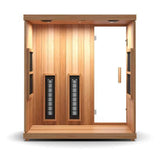 Finnmark FD-3 Full Spectrum 4-Person Capacity Home Infrared Sauna With Adjustable Sauna Feet [FD-KN003] (SAK52689)