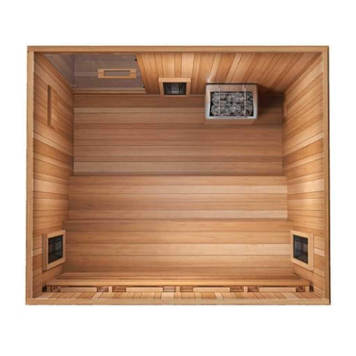 Finnmark FD-5 Trinity XL 4-Person Home Infrared & Steam Sauna Combo [FD-KN005] (SAK37258)
