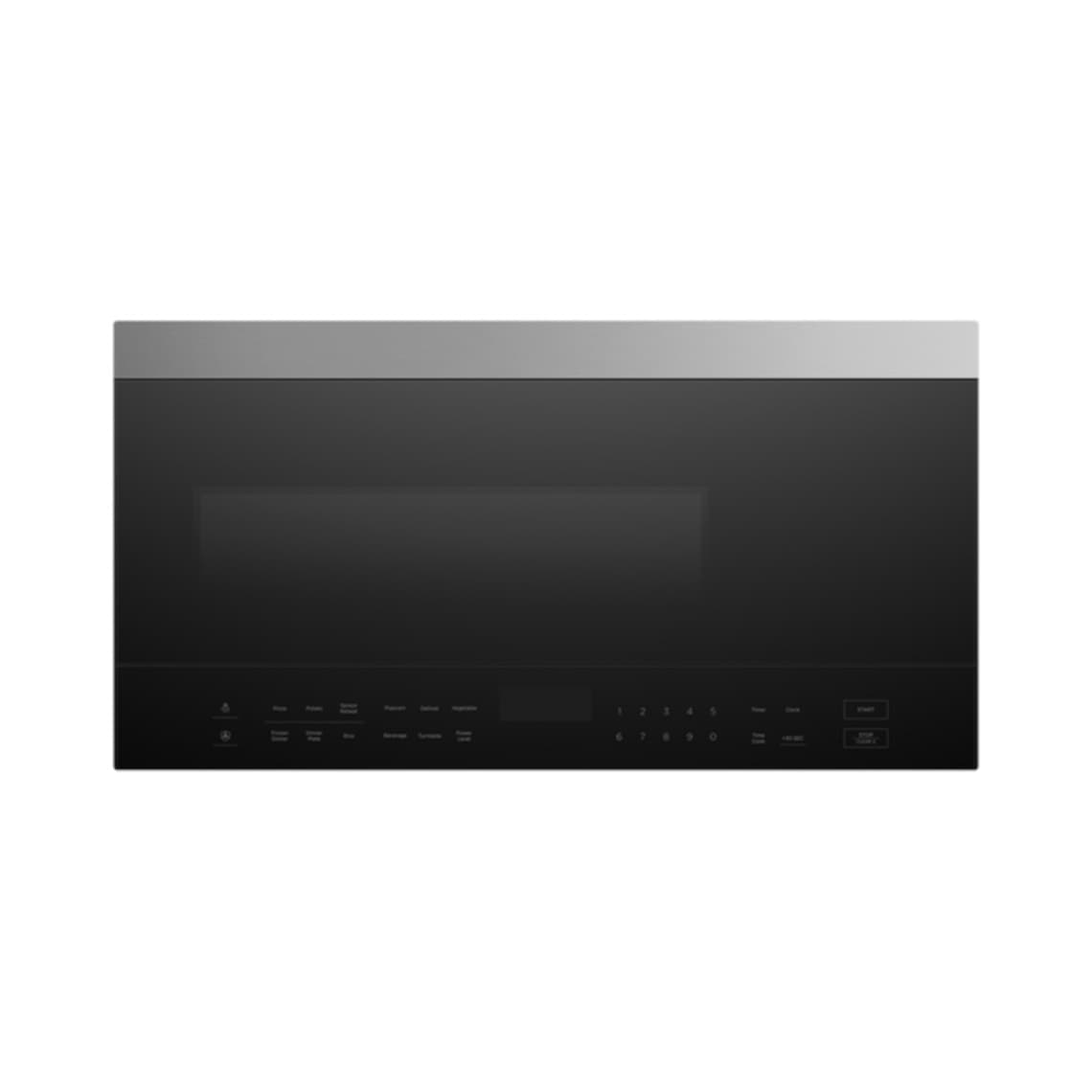 Fisher & Paykel 30" Series 5 Contemporary Over‑the‑Range Microwave, 1000W, Black – MOH30SB1