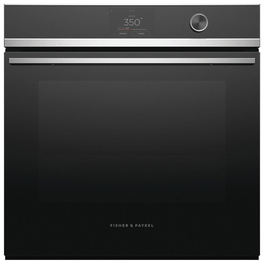 Fisher & Paykel 24" Series 9 Contemporary Self‑Cleaning Oven, Stainless Steel – OB24SDPTDX2