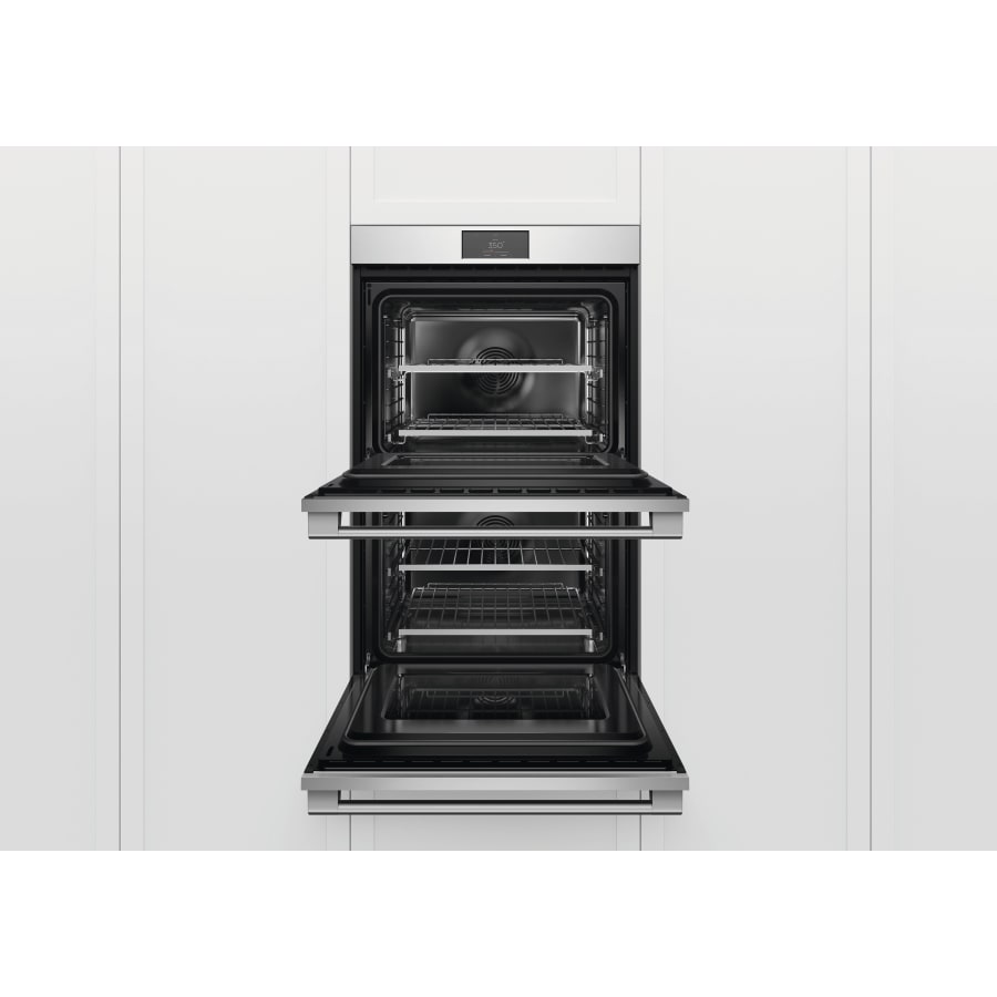 Fisher & Paykel 30" Series 9 Professional Self-Cleaning Double Oven, Stainless Steel – OB30DPPTX1