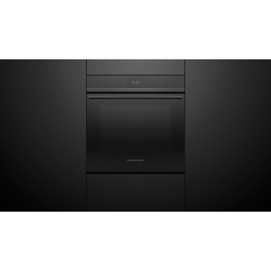 Fisher & Paykel 30" Series 9 Minimal Self-Cleaning Oven, Black – OB30SDPTB1