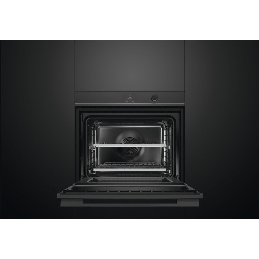 Fisher & Paykel 30" Series 9 Minimal Self-Cleaning Oven, Black – OB30SDPTDB1