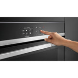 Fisher & Paykel 24" Series 9 Contemporary Compact Convection Speed Oven, Black Glass – OM24NDB1