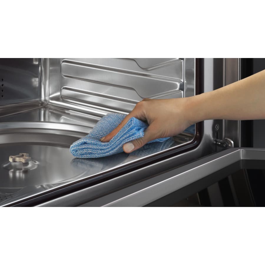 Fisher & Paykel 24" Series 9 Contemporary Compact Convection Speed Oven, Black Glass – OM24NDB1