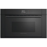 Fisher & Paykel 24" Series 9 Minimal Compact Convection Speed Oven, Black Glass – OM24NDBB1