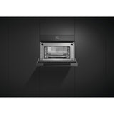 Fisher & Paykel 24" Series 9 Minimal Compact Convection Speed Oven, Black Glass – OM24NDBB1