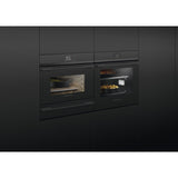 Fisher & Paykel 24" Series 9 Minimal Compact Convection Speed Oven, Black Glass – OM24NDBB1